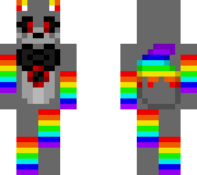 divine the rainbow wolf