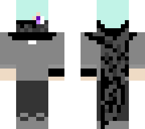 long black scarf remodled also fixed thrice
