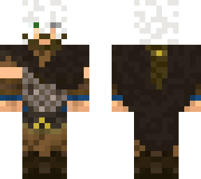viking with (skull helmet)