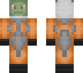 alien with helmet