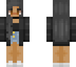 black jacket girl