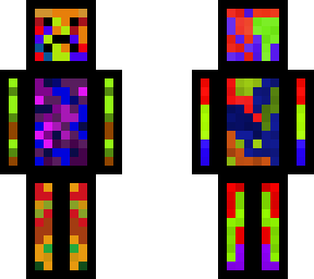colorful person