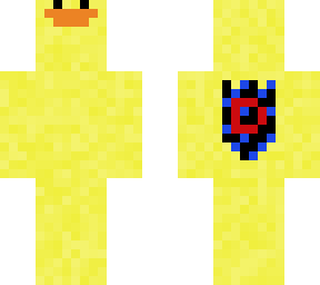 duck with shield