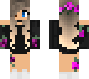 flower girl high school girl edited pink
