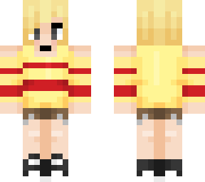 human pikachu 'inspired skin'