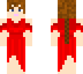lady in the red dress