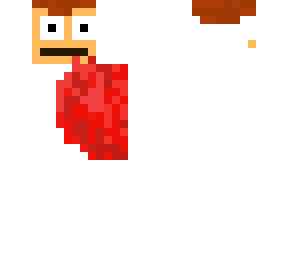 man with blood sploch