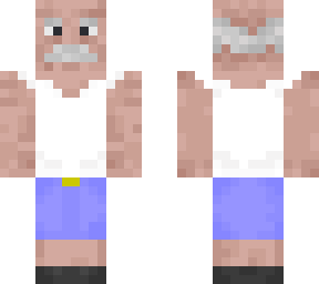 old man in tank