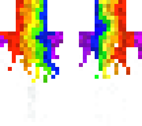 rainbow splatter 2