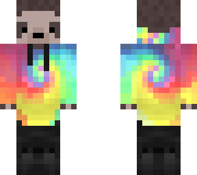tie dye sloth