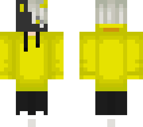 yellow demon mask