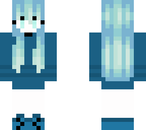 aqua hair
