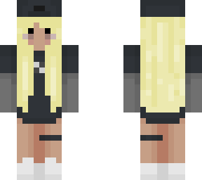 blonde skater