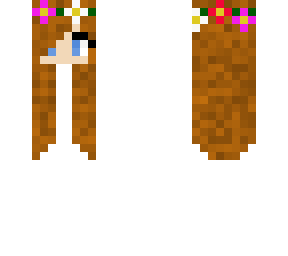 flower girl hair and face base