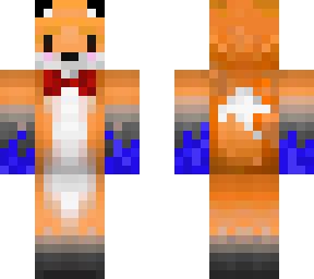 fox skin bowtie