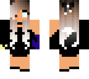 half demon half angel yin-yang werewolf girl
