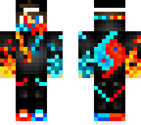 masked yy fire & ice boy