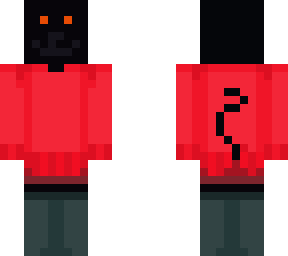 orange eyed black cat with red sweater