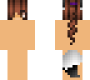 pony tail violet template