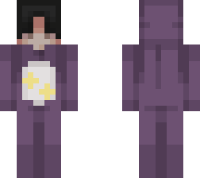 purple carebear onesie male v.