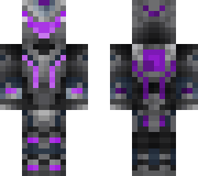 purple cyborg