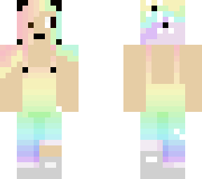 rainbow overall