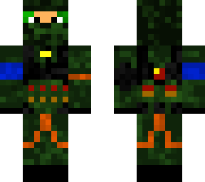 better looking soldier in the forest