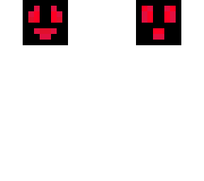 black and red emot head