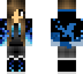 blue girl
