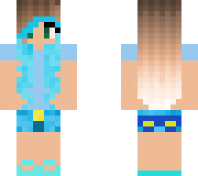 blue girl