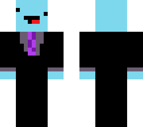 blue man