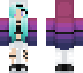 changed skin color and hair and eyes (not mine)