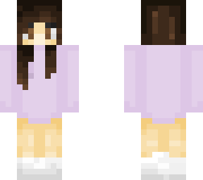cute purple girl