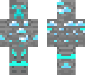 my friends skin. (diamond ore creeper)
