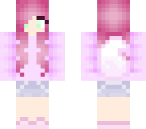 pastel fox girl