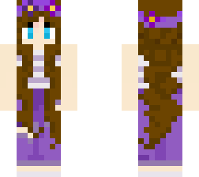 purple outfit