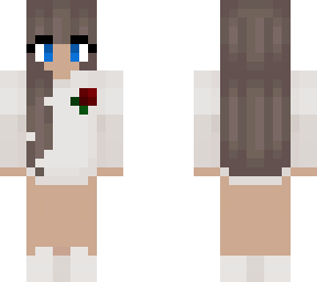 white coat - rose peddle