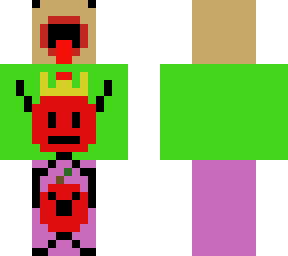 bald guy lics king apple