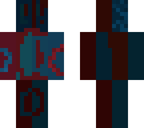 blue and red combineation