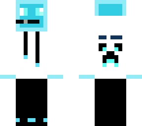 blue person
