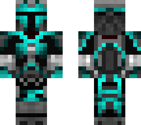 cyan mandolorian