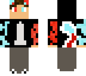 fire and ice wolf boy