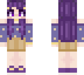 purple and yellow