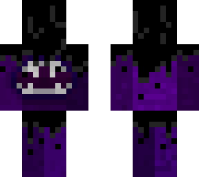 purple slimy monster