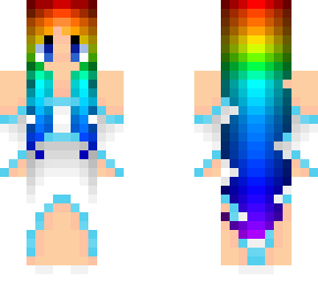rainbow girl
