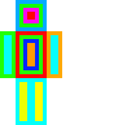 rainbow man