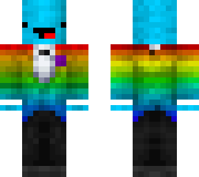 rainbow tux