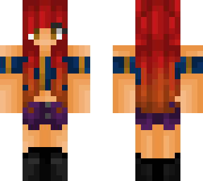 red brown ombre