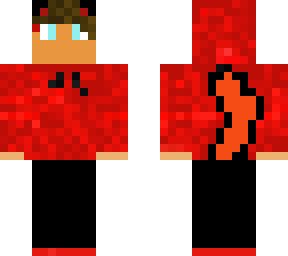 red hoodie wolf