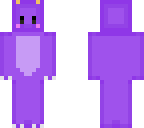simple purple dragon